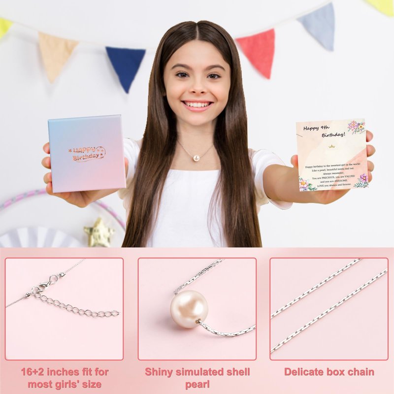 Juesly Gifts for 9 Year Old Girl, 9 Year Old Girl Birthday Gifts for Daughter, Granddaughter, Niece, 9th Birthday Gift for Girls Ideas