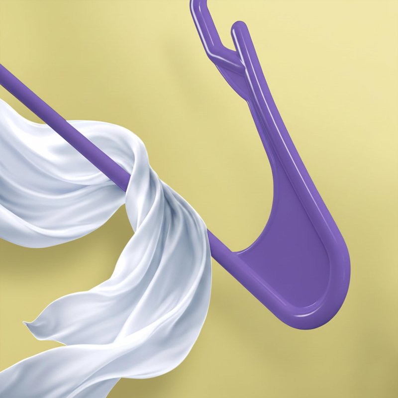 Utopia Home Plastic Hangers 30 Pack - Perfect Space Saving Clothes Hanger - Durable and Strong - Perfect Closet Organizers with Shoulder Grooves (Purple)