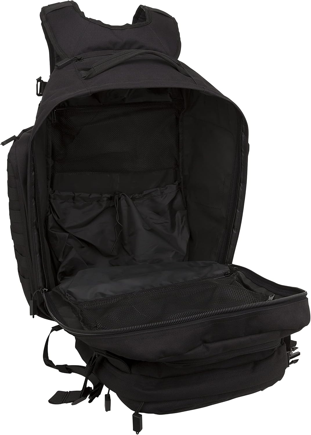 Tactical Backpack 64.3L - SOG Barrage Internal Frame, Black Outdoor Gear