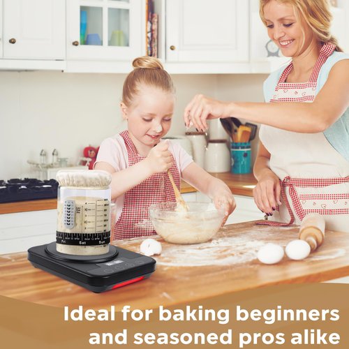 Electric Sourdough Starter Warmer Mat Thermostat Control(70-100°F) Sourdough Warming Pad, Smart Memory Warming Heating Pad Mat 12h Timer, Auto Shutoff, Sour Dough Heater Proofing Tool for Home Baking