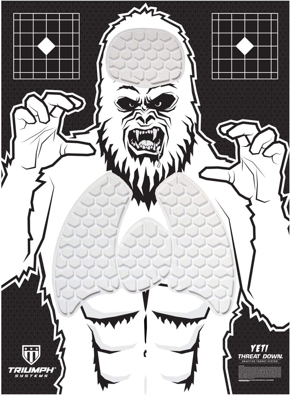 Triumph Systems Threat Down Yeti Reactive Splatter Range Target, 1 Count