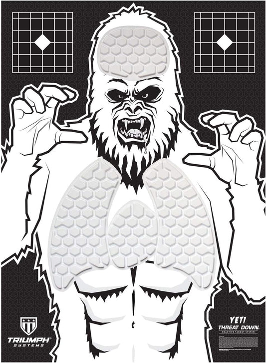 Triumph Systems Threat Down Yeti Reactive Splatter Range Target, 1 Count