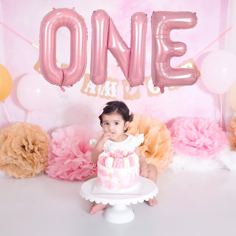 40 Inch Pastel Pink Letter Balloon, Giant Custom Alphabet V Foil Balloon Baby Pink, Mylar Self Inflating Balloon Pearl Pink Letter V, Letter V Balloons for Women Girls Birthday Party Decorations