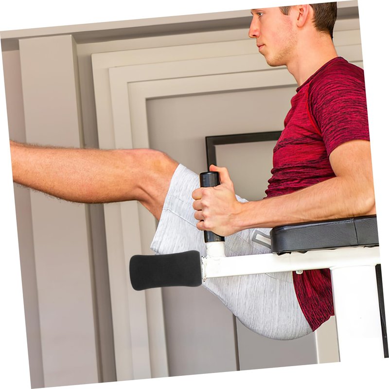 KICHOUSE Replacement Foam Foot Pads Roller Sleeves 4 Pcs Gym Exercise Equipment Covers Compatible with Leg Extension Machines 5.31X2.95X2.95In Fitness Accessories