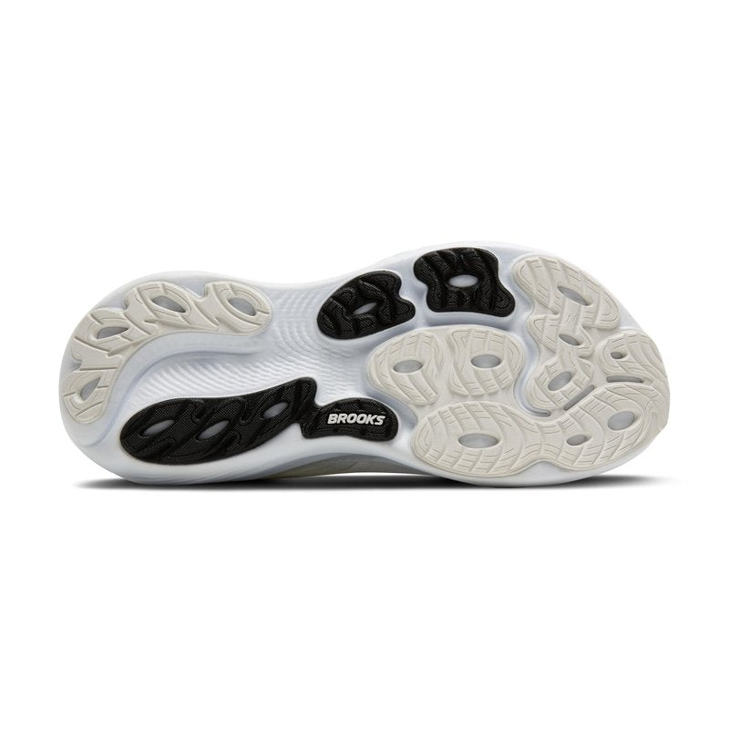 Brooks Women’s Adrenaline GTS 25 Supportive Running & Walking Shoe - White/White/Silver - 5.5 Wide