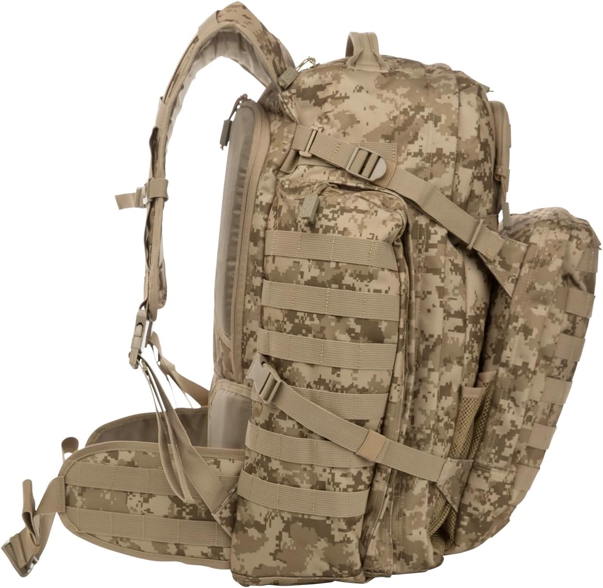 Tactical Backpack 64.3L - SOG Barrage Internal Frame, Black Outdoor Gear