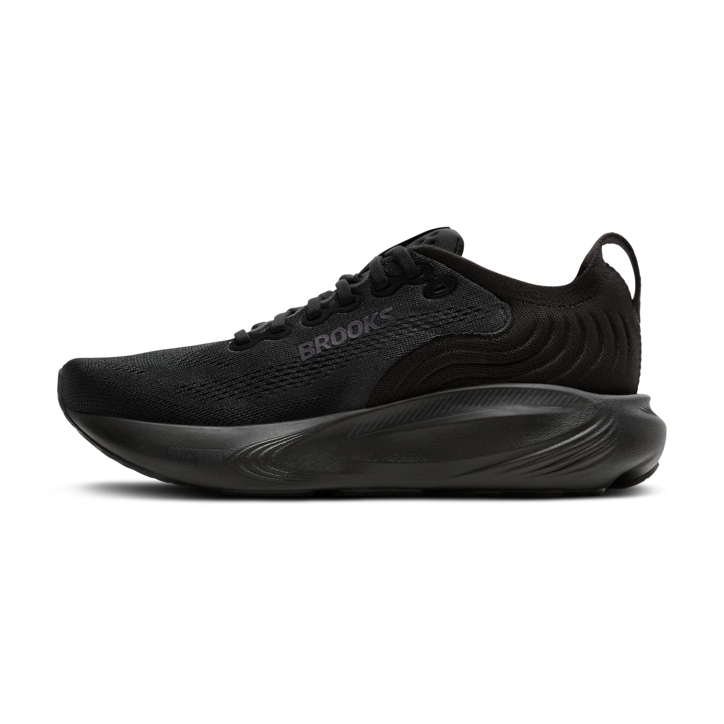 Brooks Women’s Adrenaline GTS 25 Supportive Running & Walking Shoe - Black/Black/Ebony - 11.5 X-Wide