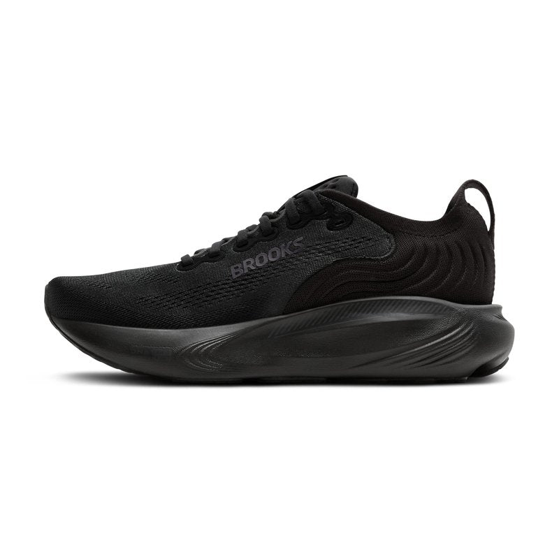 Brooks Women’s Adrenaline GTS 25 Supportive Running & Walking Shoe - Black/Black/Ebony - 9.5 Medium