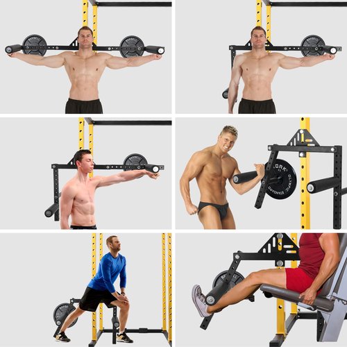 FVNBXG Lateral Raise Attachment Standing Lateral Raise Machine Shoulder Press Machines Strength Training Machine for Home Gym
