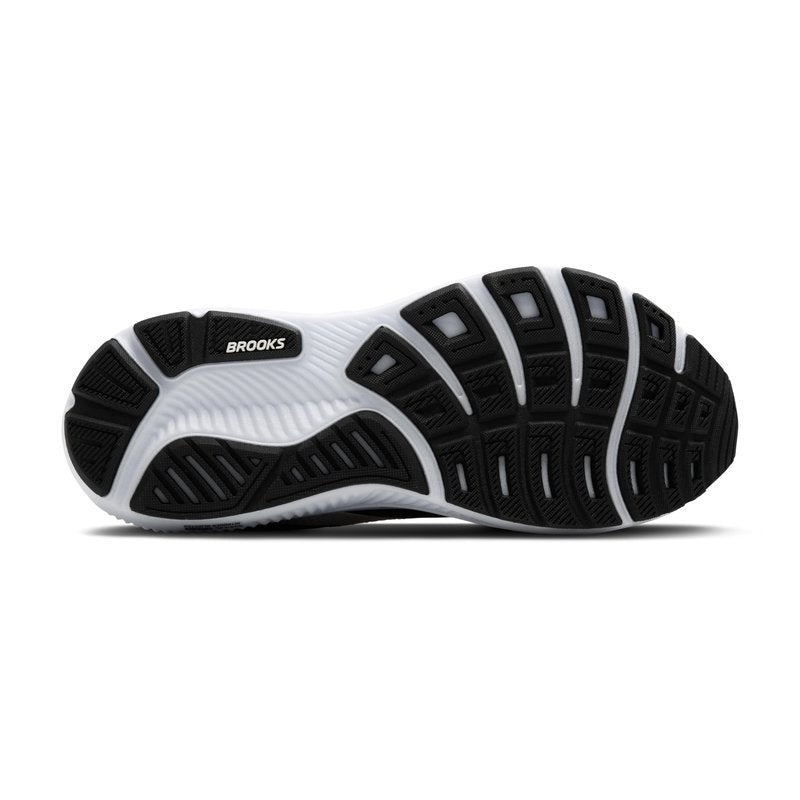 Brooks Women’s Ghost 17 Neutral Running Shoe - Black/Grey/White - 9.5 Wide