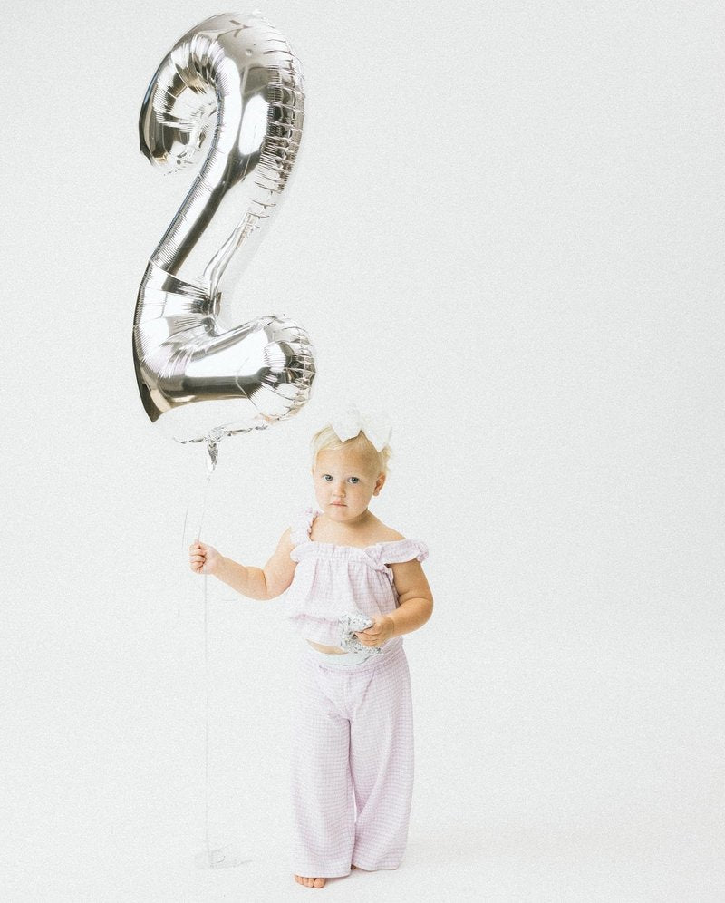Silver Number 15 Balloon 40 Inch, 15th Birthday Party Decorations for Children, Giant 15 Foil Balloon for Party Supplies