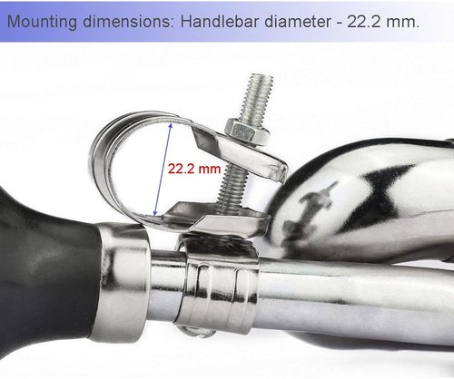 Coolrunner Classic Metal Bugle Horn for Bikes, Golf Carts & Vehicles