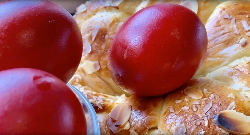 Red Egg Dye for Greek Orthodox Traditional Easter - Food Coloring Kit - Up to 30 Eggs - Non-Toxic, Vibrant Red Color - Easy Preparation and Use