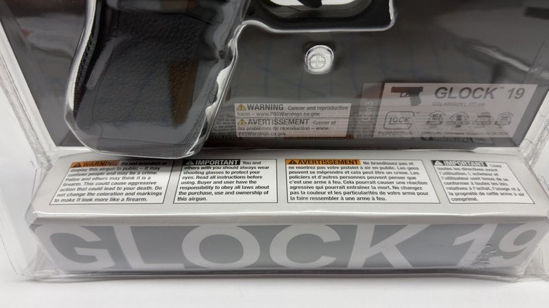 Umarex Glock 19 Gen3 .177 Caliber BB Gun Air Pistol