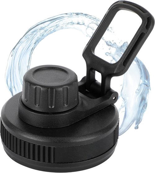 Hydro Flask Wide Mouth Replacement Spout Lid – Fits 12-64 OZ Bottles, Chug Lid with Handle