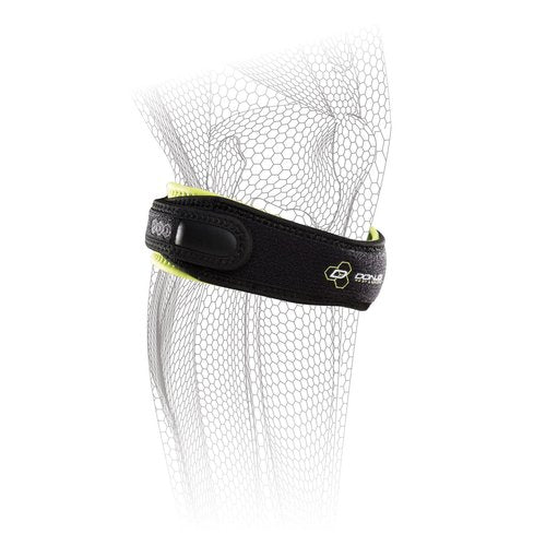 DonJoy Performance ANAFORM PinPoint Knee Strap – Jumper’s Knee Band/Patella Tendonitis, Osgood-Schlatters – Support for Volleyball, Basketball, Stairs, Soccer, Medium/Large