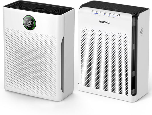 Skiennix M200L Air Purifier - Ideal for Large Rooms Up to 2200ft² with Air Quality Sensor