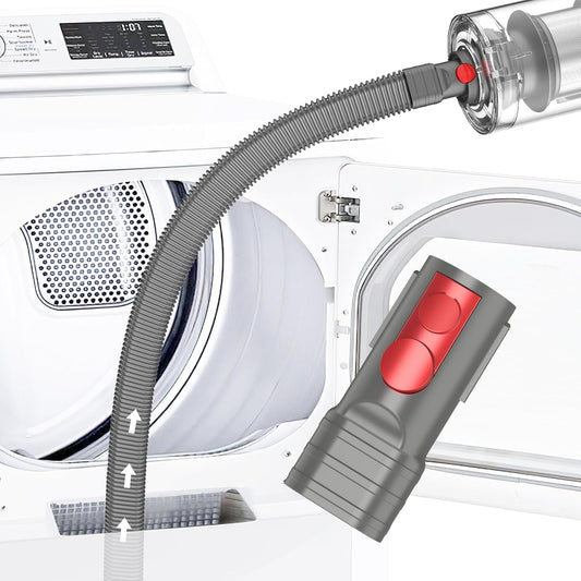Sealegend Dryer Vent Cleaner Kit - Deep Lint Removal Adapter for Dyson V7, V8, V10, V11, V12, V15