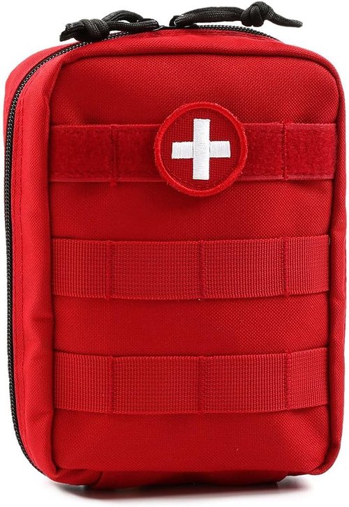 Heavy Duty Orca Tactical First Aid Molle Pouch - Empty IFAK Medical Organizer for EMTs, Military, Camping & Hiking