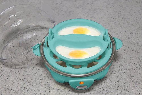 Elite Gourmet Electric Egg Cooker - 7 Egg Capacity for Soft, Medium, Hard-Boiled & Omelets | BPA Free