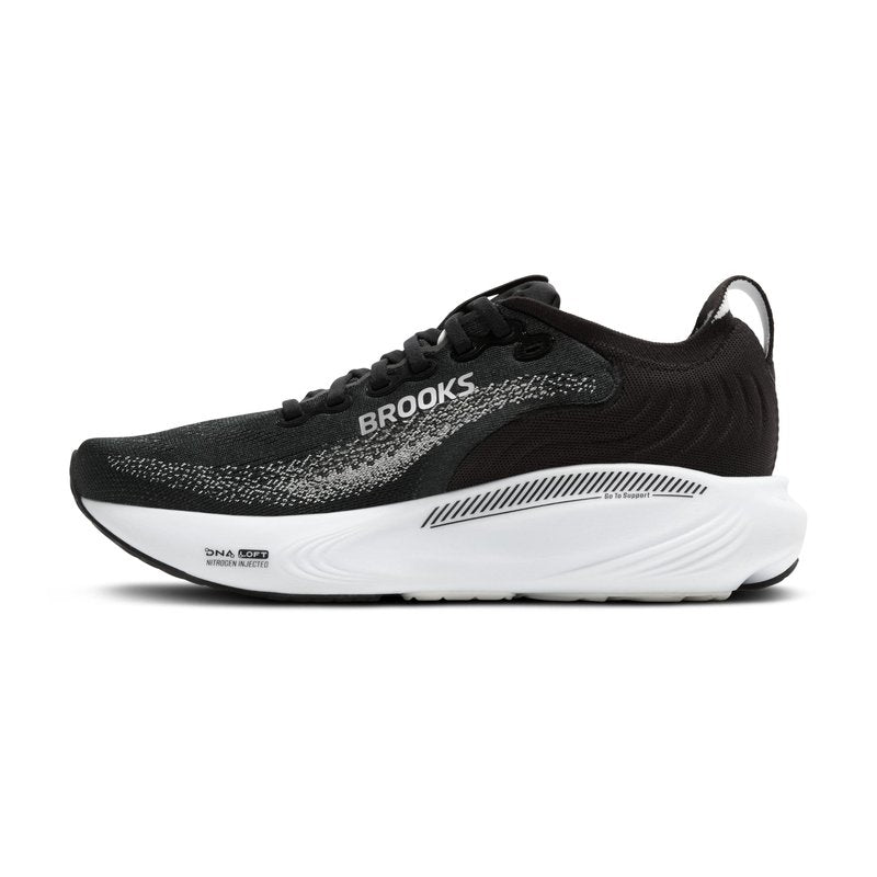 Brooks Women’s Adrenaline GTS 25 Supportive Running & Walking Shoe - Black/Grey/White - 9 Wide