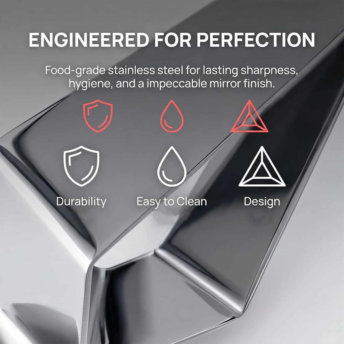 Skiennix Triangle Watermelon Cutter - Stainless Steel Quick Fruit Slicer for Home & Camping (1 Piece)