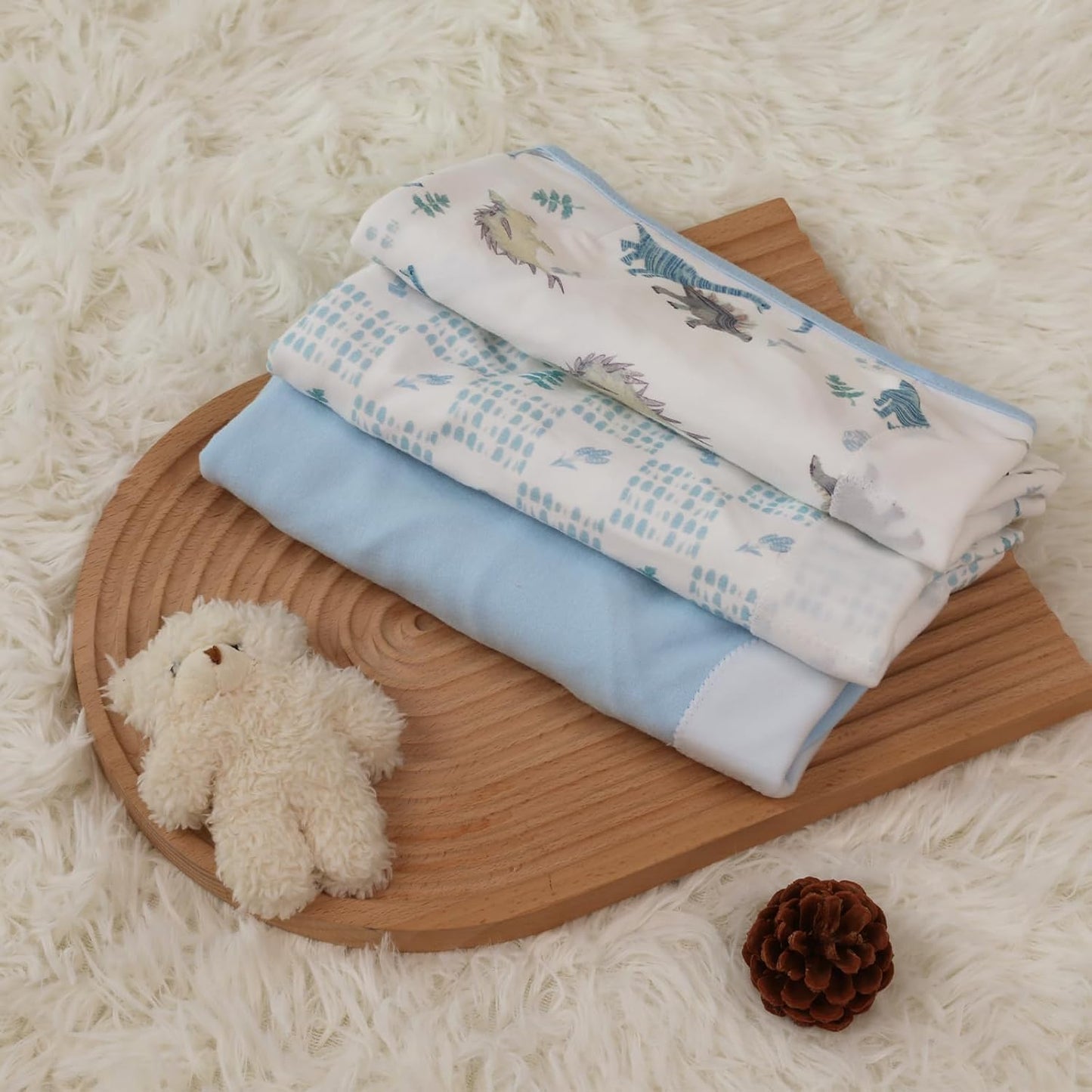SwaddleMe Baby Swaddle Sleep Sacks - 3-Pack Organic Cotton Wraps with Adjustable Wings | Breathable Blankets for 0-3 Months