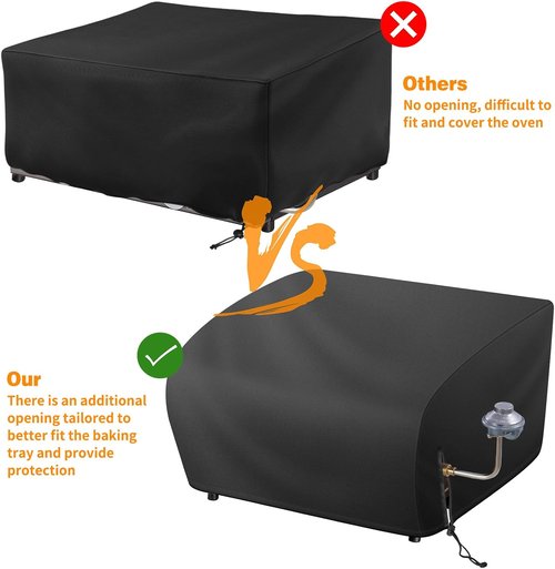 Blackstone Grill Cover - Waterproof Oxford Material for 17" Griddle | Durable & Secure Fit