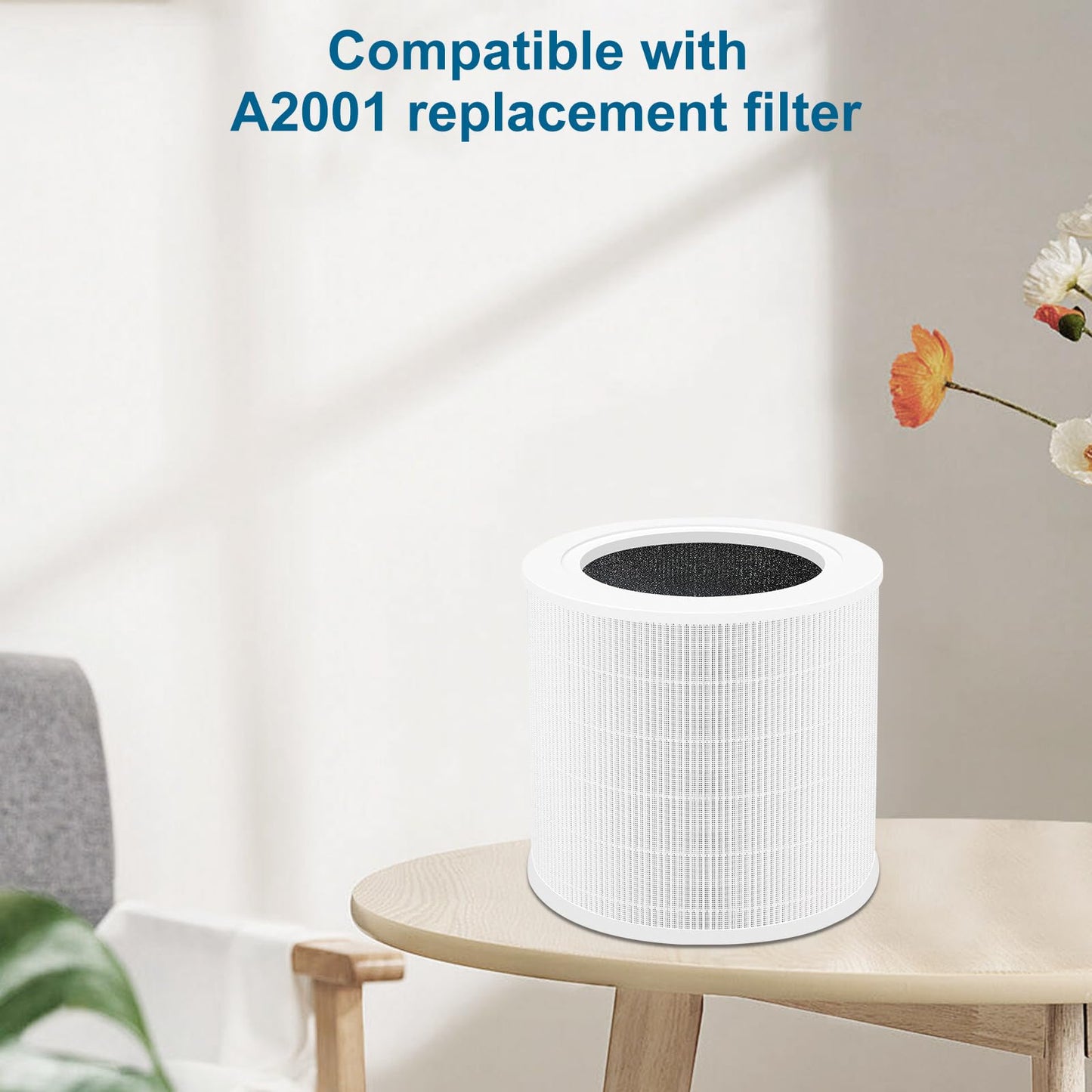 Myareds A2001 Replacement Filter Compatible with Airromi A2001 Air Purifier