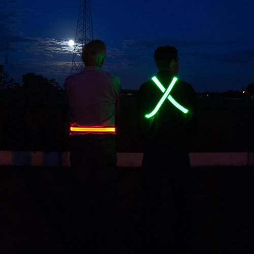 Illumiseen LED Reflective Belt Extension – Adds 19.6” for Enhanced Visibility