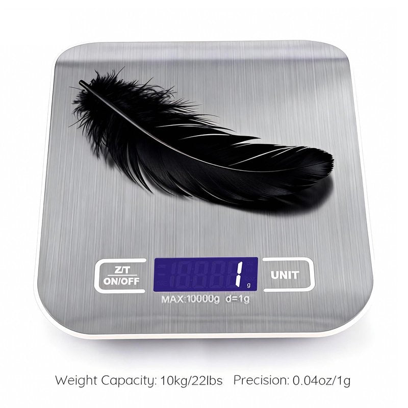 Type-C Fast Charging Rechargeable Shipping Scale, Digital Kitchen Scale,Food Scale Weight Grams and Ounces for Baking Cooking and Meal Prep, 22lb/10kg
