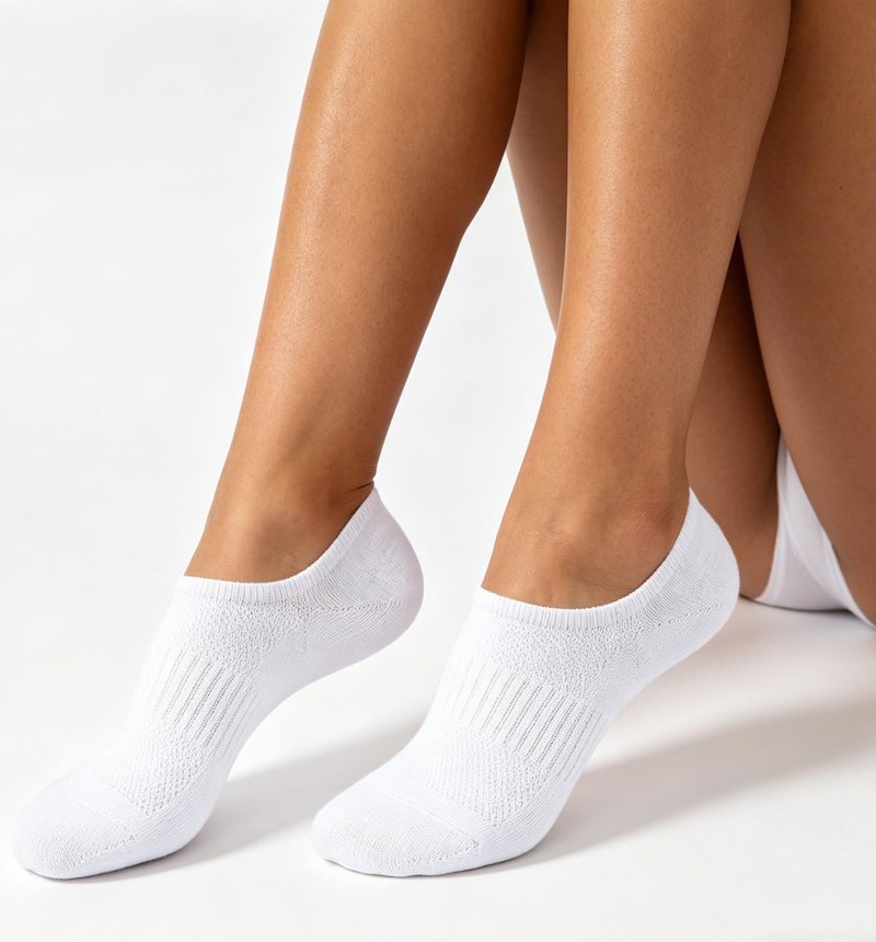 Horuru No Show Socks Womens for Canvas Sneakers,Invisible Athletic Low Cut Ankle Socks for Running Gym 6 Pairs