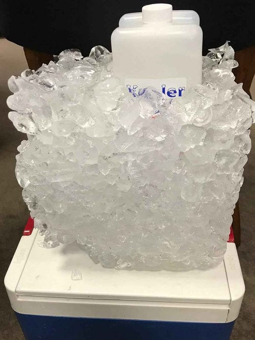 Ice Extender for Kooler Kube - White, 3.5x3.5x12.25
