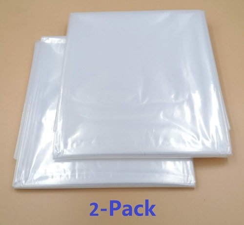 ComfortHome Mattress Bag - Durable Moving & Storage Solution | Twin & Full Size, 2 Pack Clear