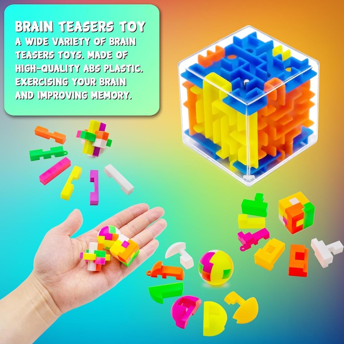 Regine Switzerland 110 PCS Kids Party Favors - Fun Goodie Bag Stuffers & Treasure Box Toys