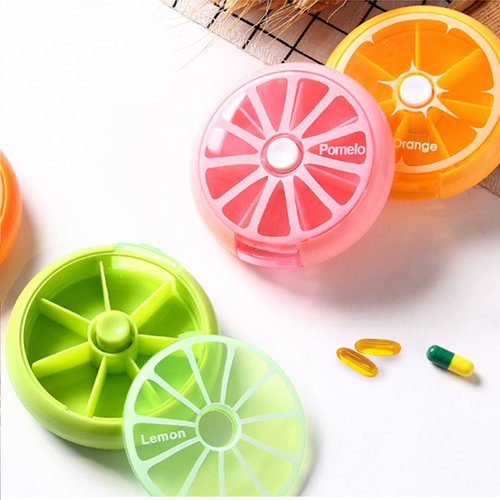 INVODA Pill Cases Pill Box Weekly 3 Times 7 Compartments Large Medicine Pill Organizer