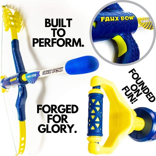 Kids Archery Set - 4.0 Kyanite Foam Tip Bow & Arrow - Shoots 120+ Feet - Outdoor Toy for Boys & Girls