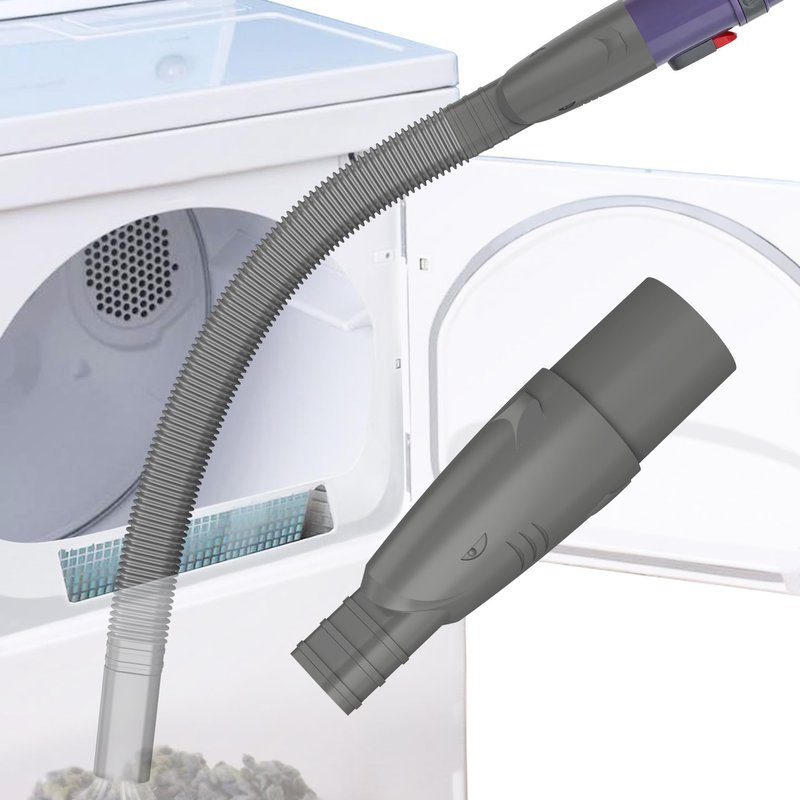 Sealegend Dryer Vent Cleaner Kit Compatible with Shark Vacuum,Dryer Lint Vacuum Hose Attachment for Series NV350, NV351, NV352, NV353,NV360,NV500, NV501 and Standard Vacuum Hose