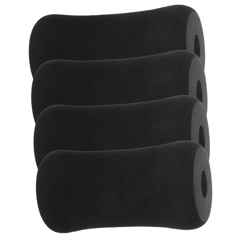 KICHOUSE Replacement Foam Foot Pads Roller Sleeves 4 Pcs Gym Exercise Equipment Covers Compatible with Leg Extension Machines 5.31X2.95X2.95In Fitness Accessories