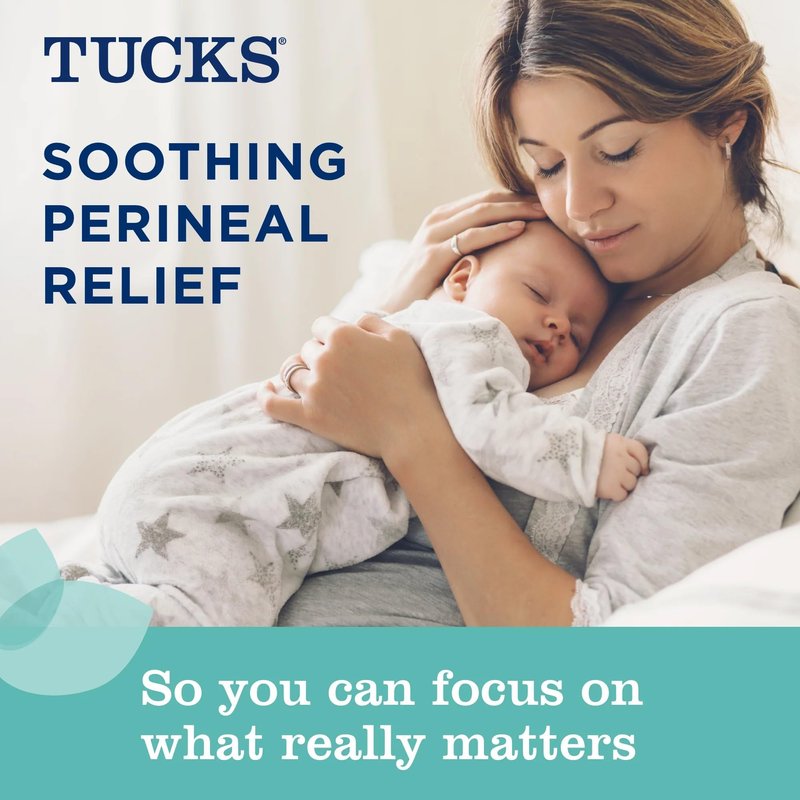 TUCKS Medicated Cooling Pads, 100 Count – Hemorrhoid Pads with Witch Hazel, Cleanses Sensitive Areas, Protects from Irritation, Hemorrhoid Treatment, Medicated Pads Used by Hospitals