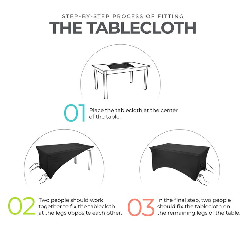 Utopia Kitchen Spandex Tablecloth 1 Pack [6FT, Fuchsia] Tight, Fitted, Washable and Wrinkle Resistant Stretch Rectangular Patio Table Cover for Event, Wedding, Banquet & Parties [72Lx30Wx30H Inch]