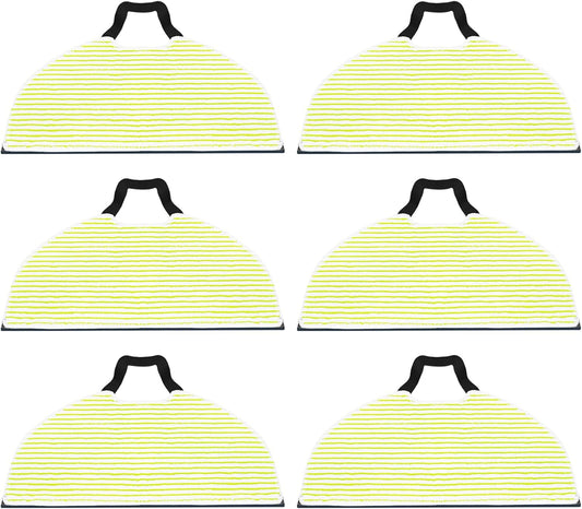 Shark 6-Pack Mop Pads - Compatible With Matrix Plus AI Ultra Robot Vacuums | Durable & Effective Cleaning