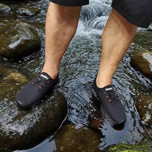 DOUSSPRT Men's Water Shoes Quick Drying Sports Aqua Shoes