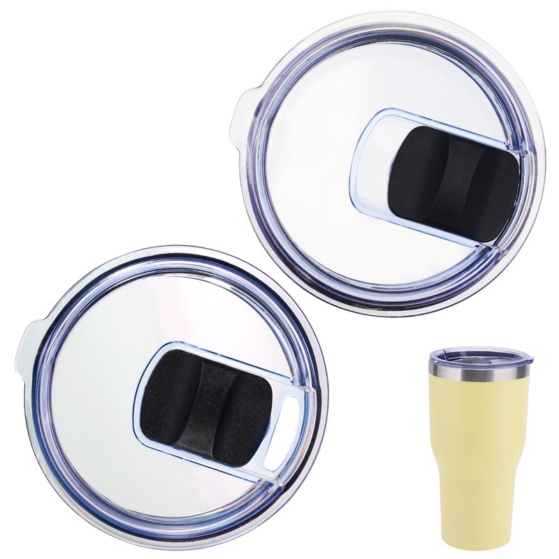 Magnetic 30 oz Tumbler Lid Compatible with Rtic Coffee Travel Mug 30oz ONLY,Splash Proof And BPA Free Replacement Lid,2Pack(OLD Rtic 30oz Not Fit)