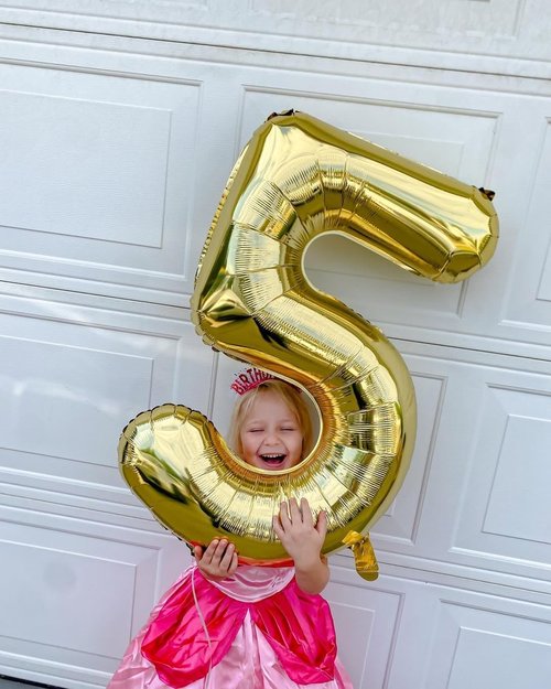 Champagne Gold Number Balloon | 40 Inch Light Gold 0 Balloon for Birthday Party Decorations