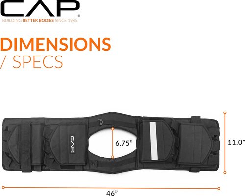 Adjustable Weighted Vest by CAP Barbell | Custom Fit for Enhanced Workouts
