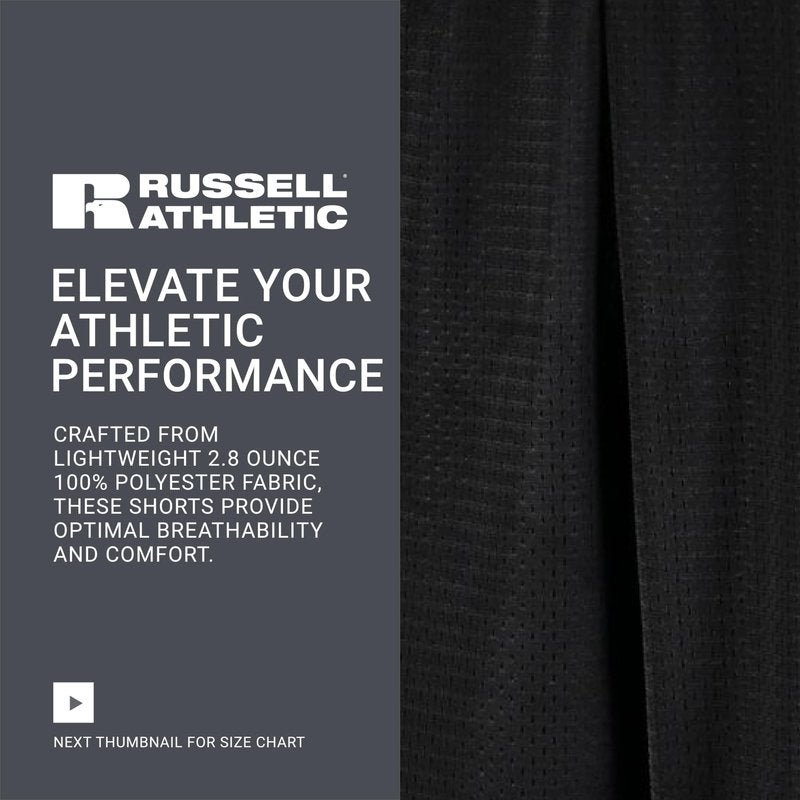 Russell Athletic Men's Mesh Pocket Short