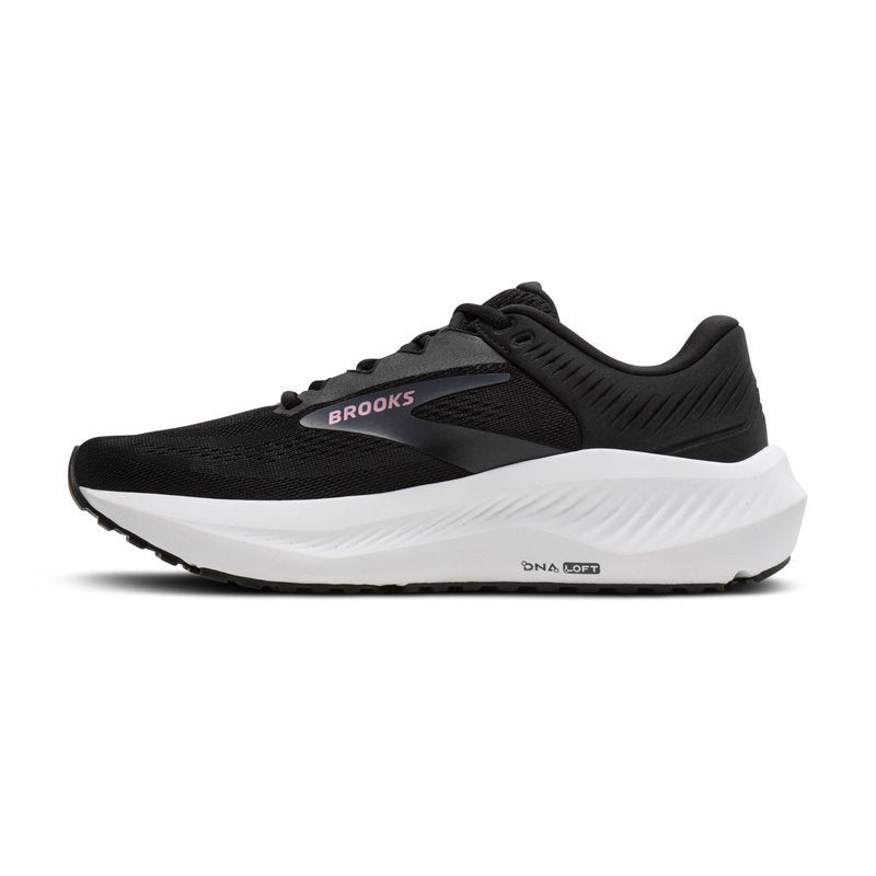 Brooks Women’s Anthem 8 Neutral Running Shoe - Black/Ebony/Metallic - 9 Medium