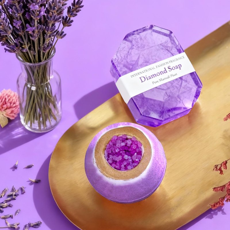 Birthday Gift for Women Spa Gift Set - Unique Get Well Soon Gifts for Women, Relaxing Self Care Package for Her, Christmas Stocking Stuffers Gifts for Mom, Wife, Sister, Friend(Lavender)