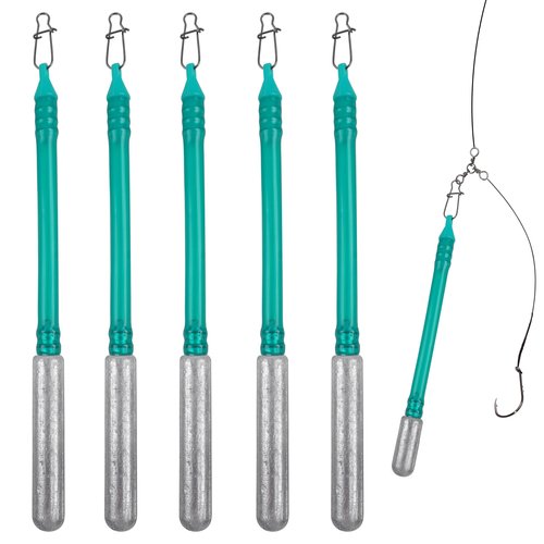 Dragging Weights for Catfishing Trolling, Drifting Dragging Sinkers Drag Weight Catfishing No Snag Sinker for Bottom Bouncing Catfish Fishing Slip Stick Catfish Dragging Weights(1.5oz-5pcs)